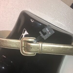 NWT Style & Co gold belt